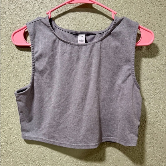 Yogalicious Charcoal Muscle Tee - Picture 1 of 3